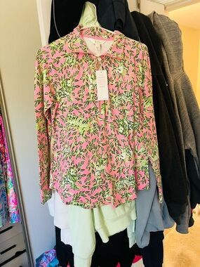 NWT womens small Lilly Pulitzer Popover